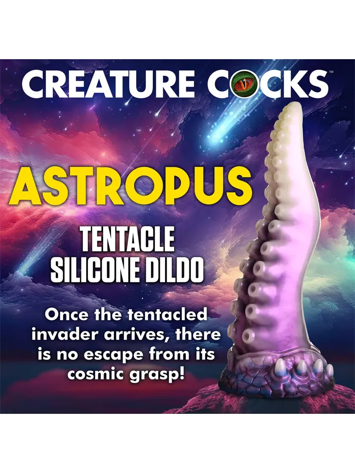 Astropus Tentacle Silicone Dildo 22 cm - Monster-Dildo 4 [full]