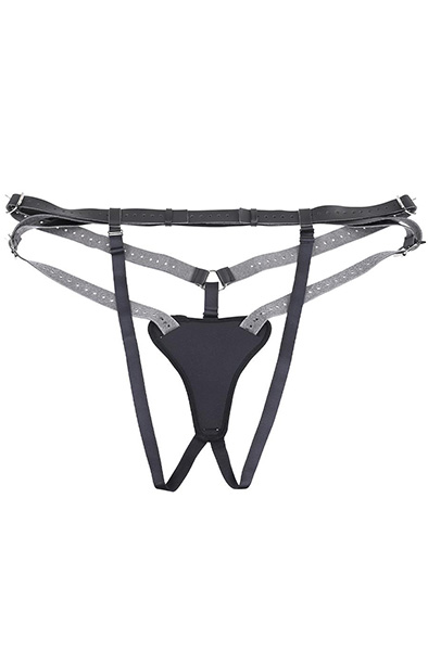 Aurora Hochtaillierter Strap-On - Umschnalldildo mit Geschirr 2
