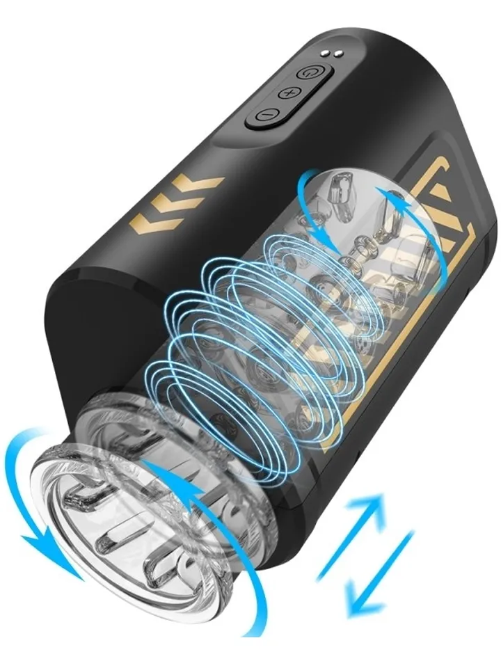 Automatic Masturbator Warny Twists & Turns - Automatischer Masturbator 1
