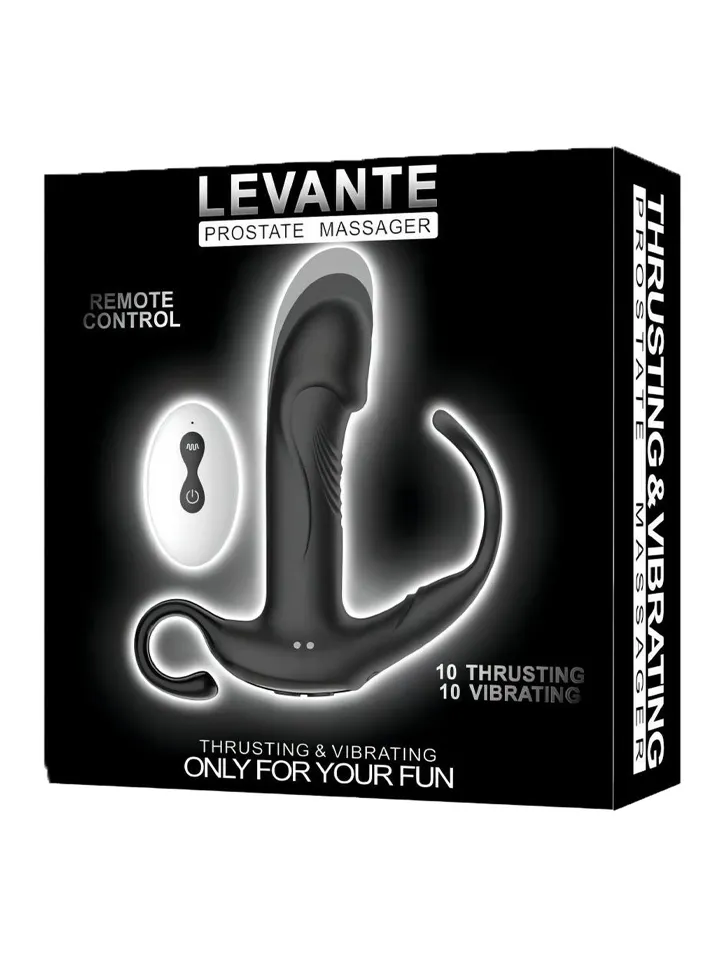 B-Series Cute Thrusting Prostate Massager - Prostatavibrator mit Penisring 4 [full]