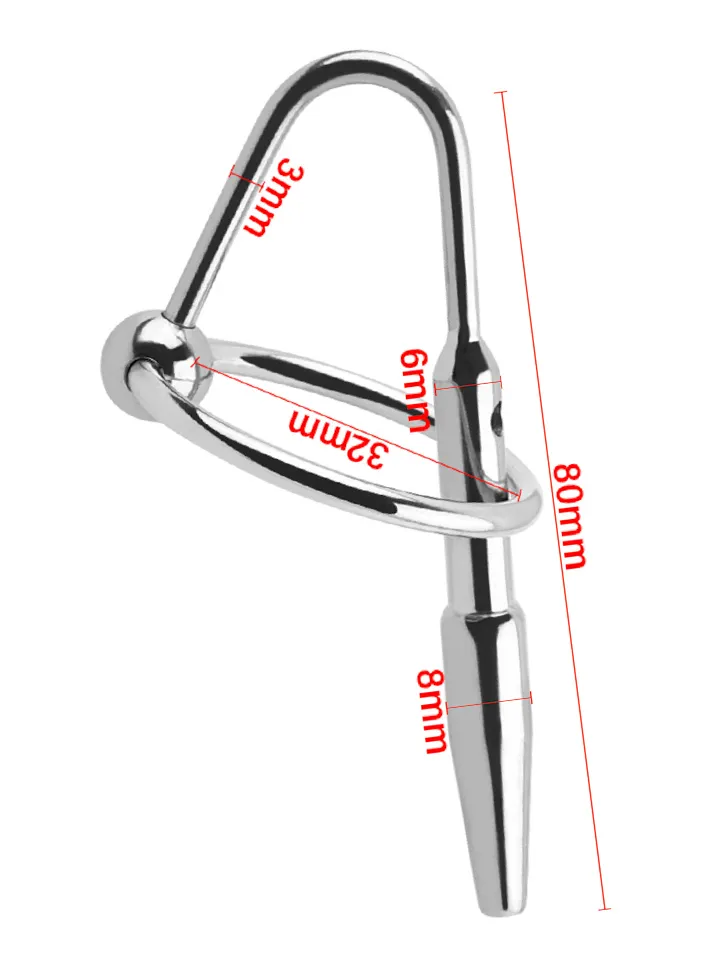B-Series Metal Penis Plug No. 04 - Dilator 2 [full]