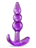 B Yours Dreifach Perlen Analplug Lila - Mini-Analdildo 1 [full]