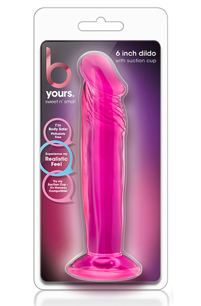 B Yours Sweet N' Small Dildo mit Saugnapf Pink 16 cm - Kleiner Dildo 2