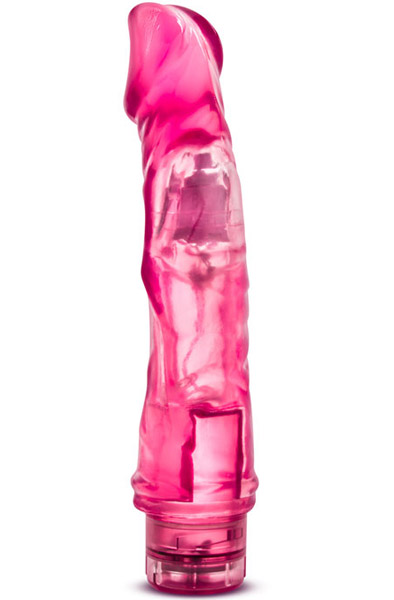 B Yours Vibe 6 Pink 23 cm - Vibrierender Dildo 2