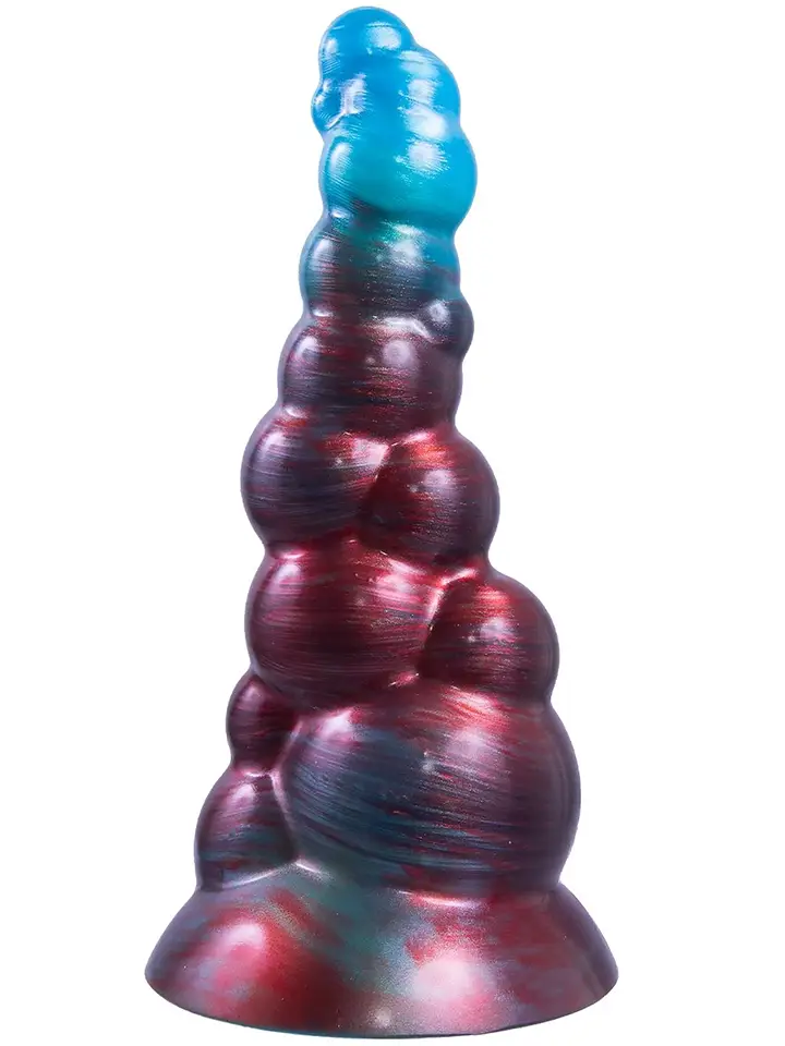 Bad Bubblez Silikon-Dildo 19 cm - Drachen-Dildo 1