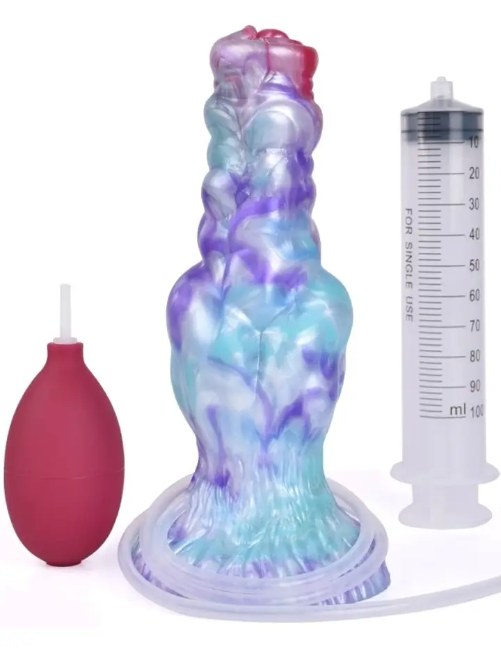 Bad Demon Stratdal ejakulierender Dildo 19,5 cm - Drachen-Dildo 1