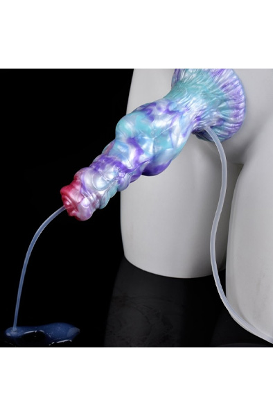 Bad Demon Stratdal ejakulierender Dildo 19,5 cm - Drachen-Dildo 4