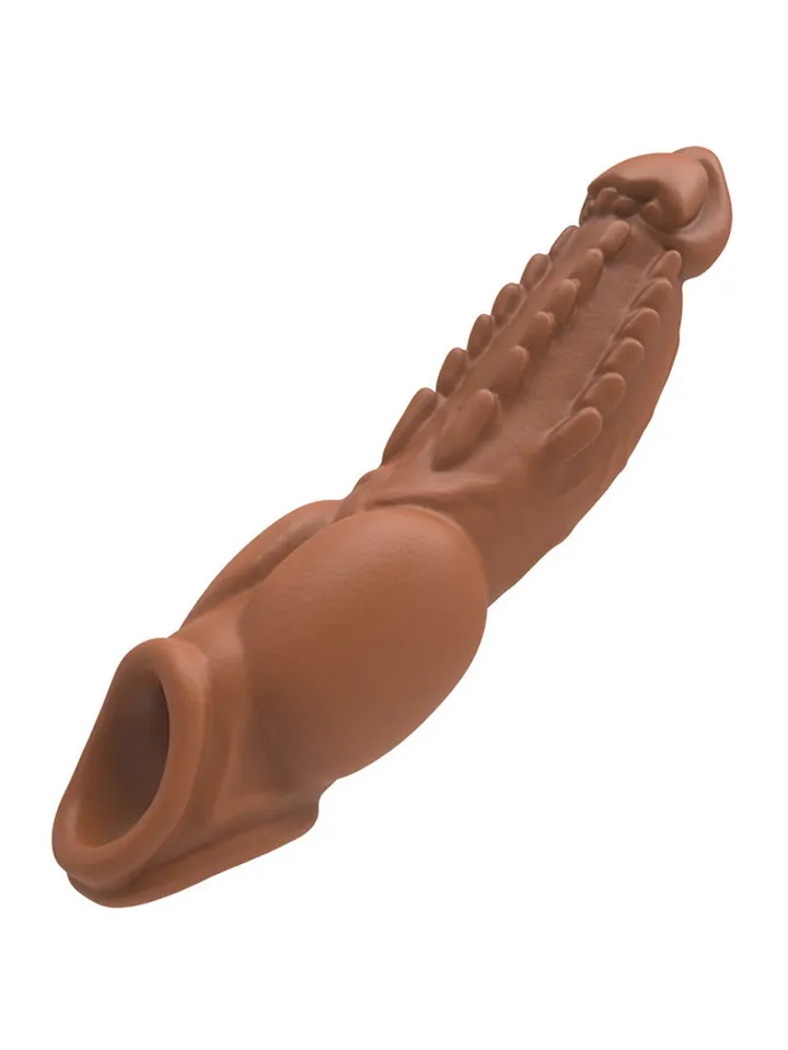 Baolik Vibrating Penis Sleeve 21 cm - Vibrierender Penisverlängerer 3 [full]