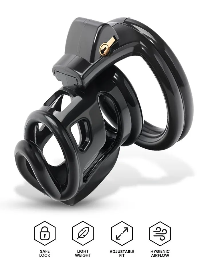 Bars Chastity Cage With Internal Lock - Peniskäfig 1 [full]