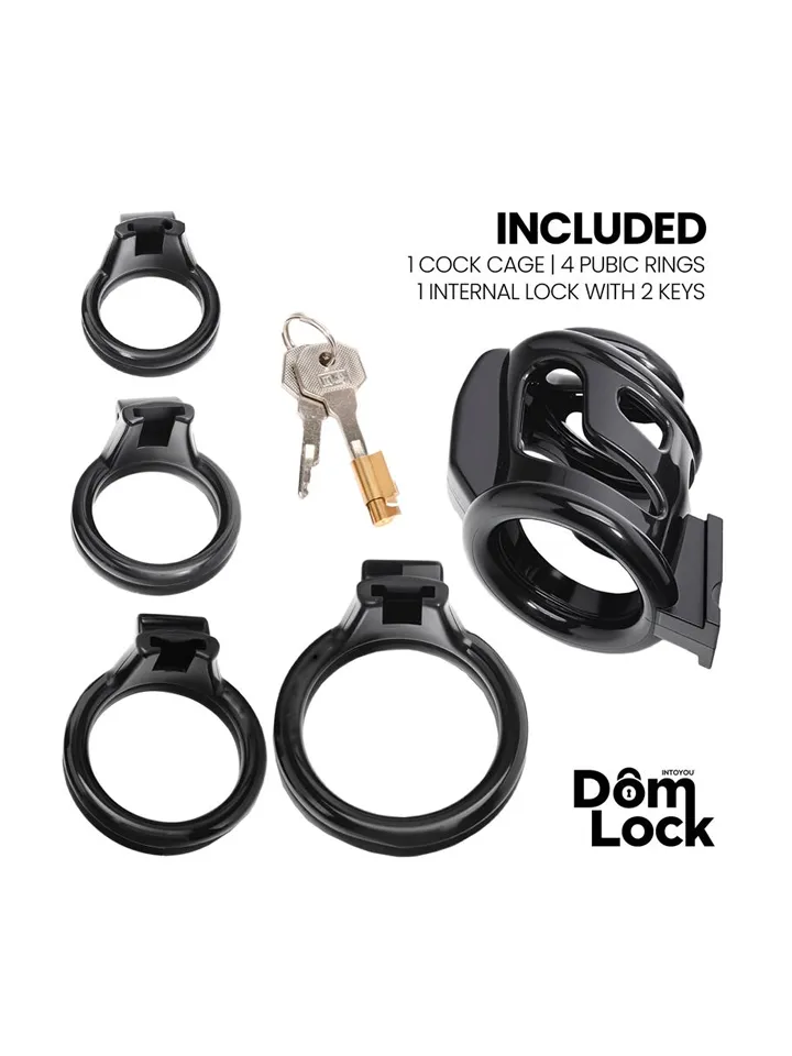 Bars Chastity Cage With Internal Lock - Peniskäfig 3 [full]