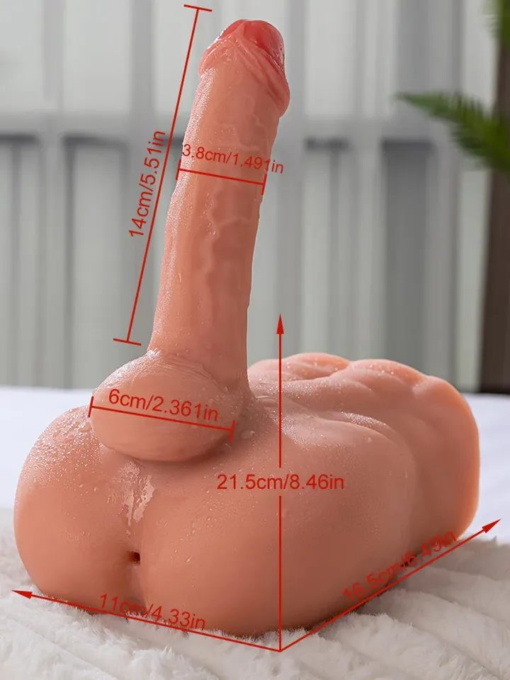 Bartlett Thrusting & Vibrating Dildo 2,3 kg - Sexpuppe 2 [full]