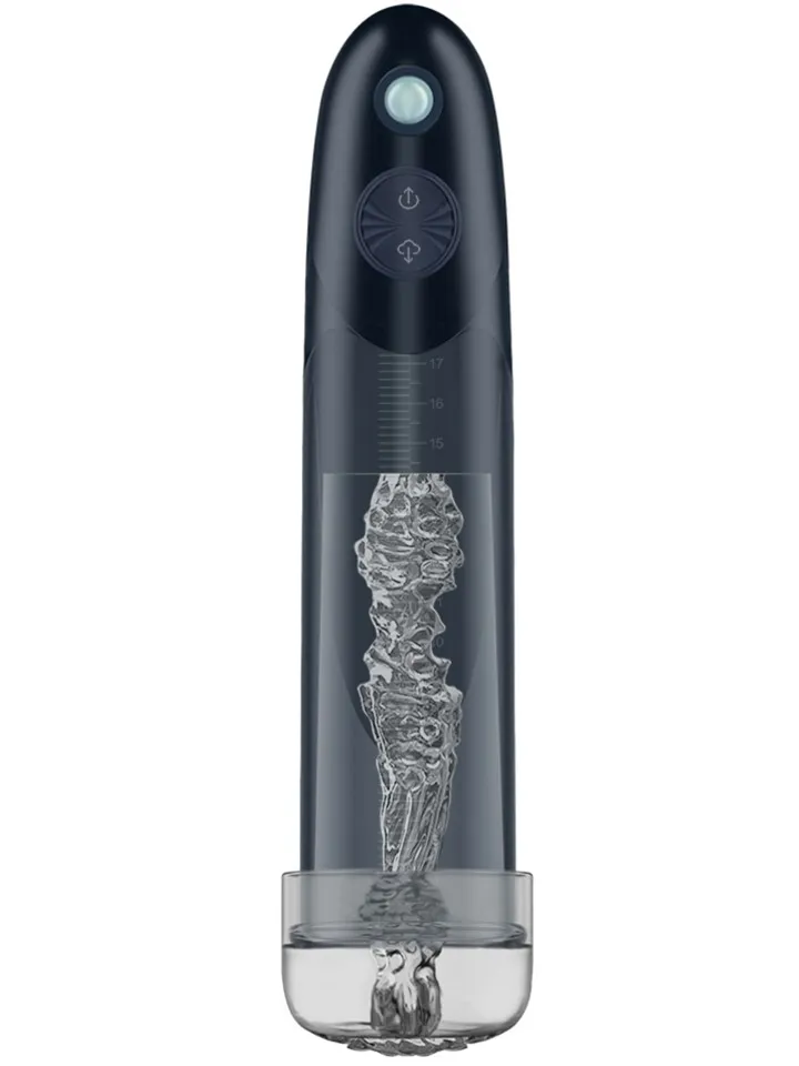 BathFun Automatic Waterproof Masturbating Pump - Automatische Penispumpe 1