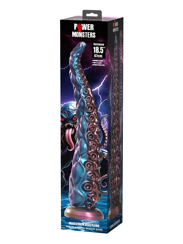 Beastlord Rippled Monster Silicone Dildo 47 cm - Monster-Dildo 3 [full]