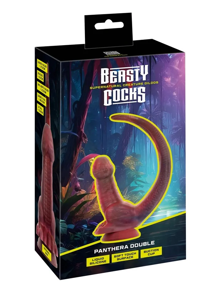 Beasty Cocks Panthera Double Dildo - Drachen-Dildo 5 [full]