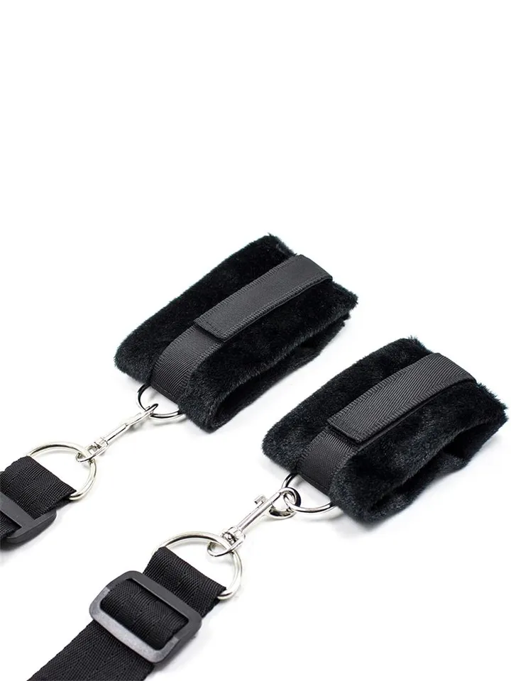 Bed Restraint Set With Cuffs - Hand- und Fußfesseln 4 [full]
