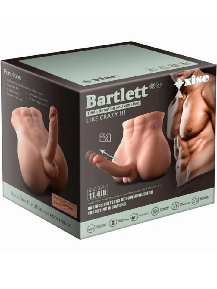 Bertlett Stoß- und Vibrations-Dildo - Sexpuppe 1