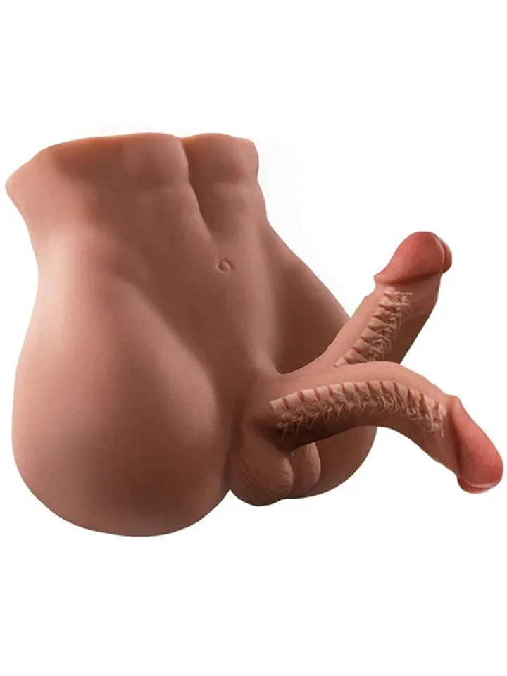 Bertlett Stoß- und Vibrations-Dildo - Sexpuppe 3