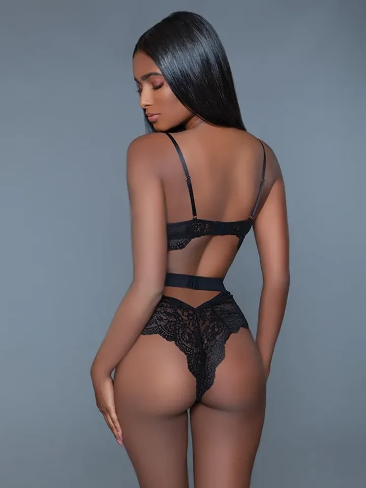 BeWicked Bettany Spitzen-Bodysuit - Teddy 2 [full]