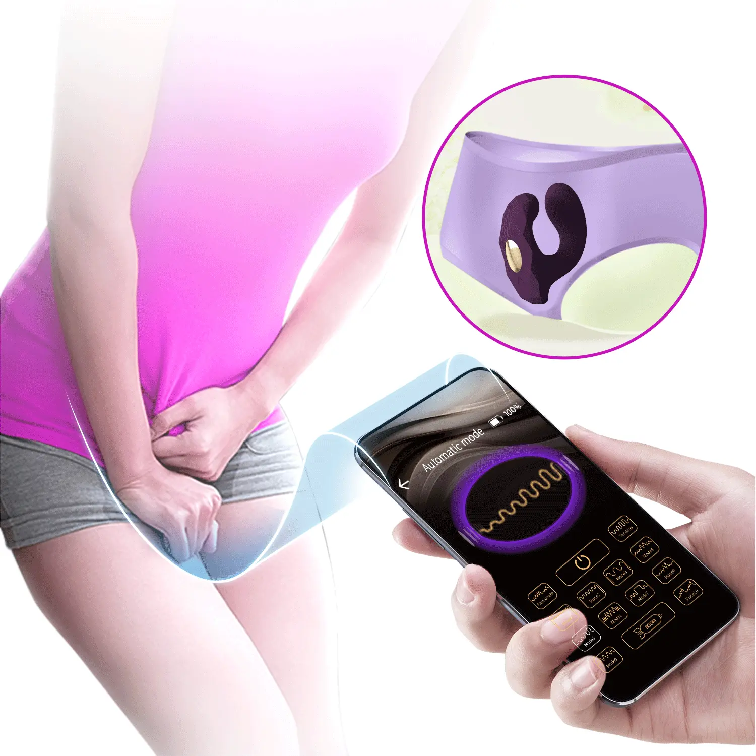 Billy Remote Control Dual Stimulation Vibrator - App-gesteuerter Vibrator für Paare 2 [full]