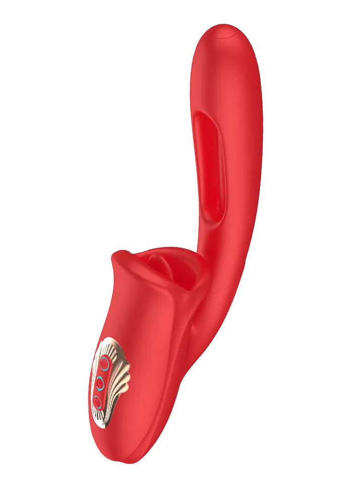 Bite Mouth Vibrator 3.0 - Rabbit-Vibrator mit rotierender Zunge 2 [full]