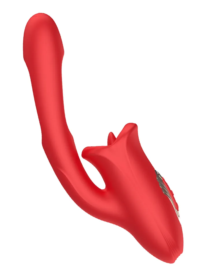 Bite Mouth Vibrator 3.0 - Rabbit-Vibrator mit rotierender Zunge 5