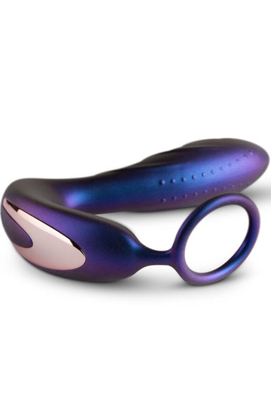 Black Hole Analvibrator mit Cockring - Prostatavibrator mit Penisring 5