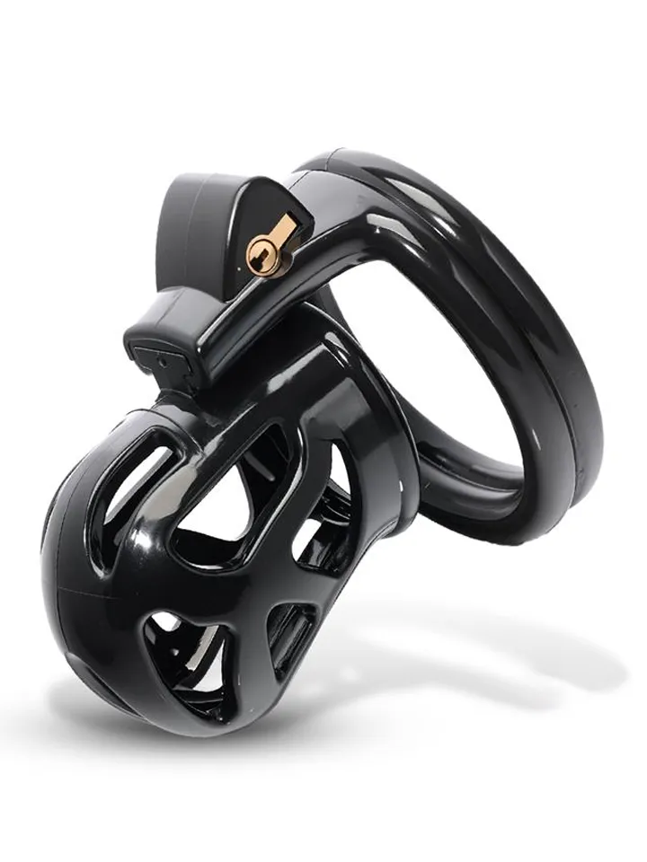 Block Chastity Cage With Internal Lock - Keuschheitskäfig 1 [full]