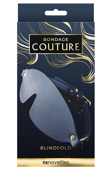 Bondage Couture Blindfold Blue - Augenbinde 2