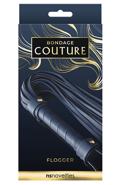 Bondage Couture Flogger Blue - Flogger 3