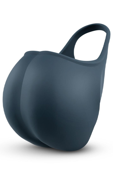 Boners Stimulierender Hodensackbeutel Blau - Kugelvibrator 6