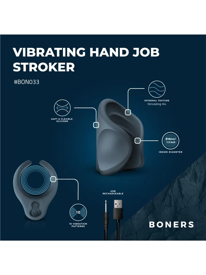 Boners Vibrations-Handjob-Masturbator - Stroker 2 [full]
