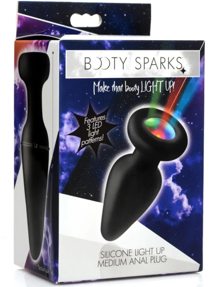 Booty Sparks Light Up Analplug Medium - Analplug 3
