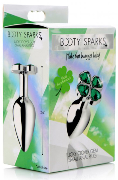 Booty Sparks Lucky Clover Anal Plug - Analplug aus Metall 2