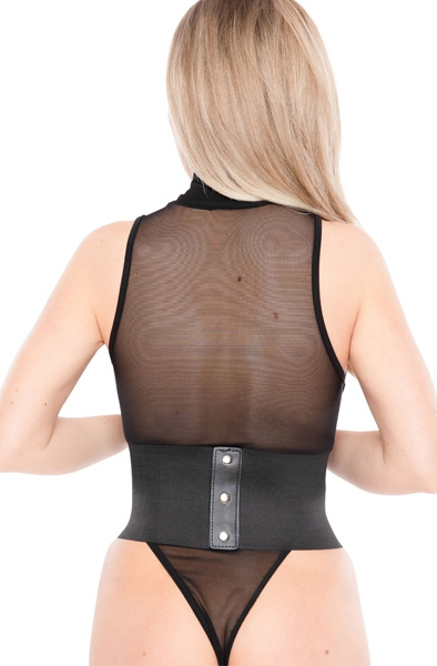 Buckled Taillen-Cincher mit Schnallen vorne - Korsett 2