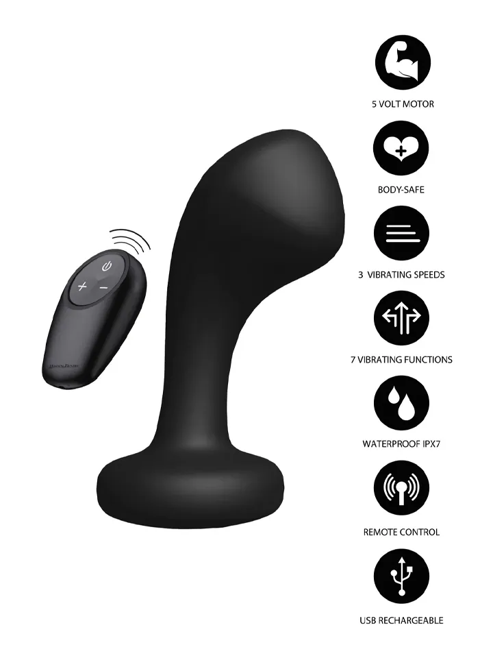 Bullshead Power Anal Plug - Vibrierender Analplug 2 [full]