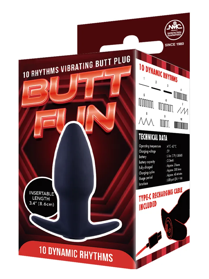 Butt Fun – Vibrierender Analplug - Vibrierender Analplug 2 [full]