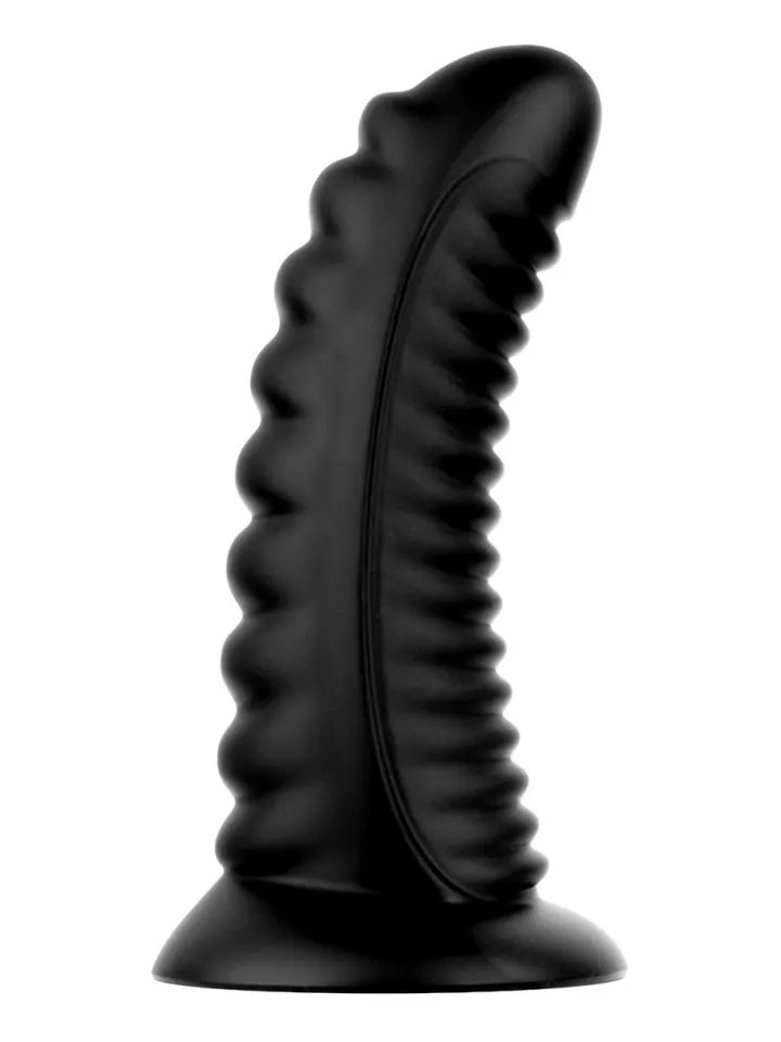 Buttr Double Ribbed Butt Plug 26 cm - Analplug 3 [full]