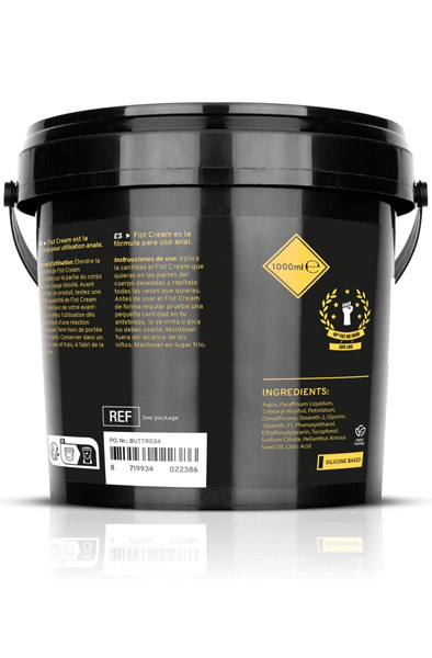 Buttr Fisting-Creme XXL Eimer 1000 ml - Gleitmittel für Fisting / Analsex 3