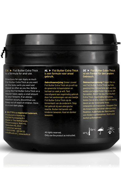 Buttr Fisting-Gel extra dick 500 ml - Gleitmittel für Fisting / Analsex 4
