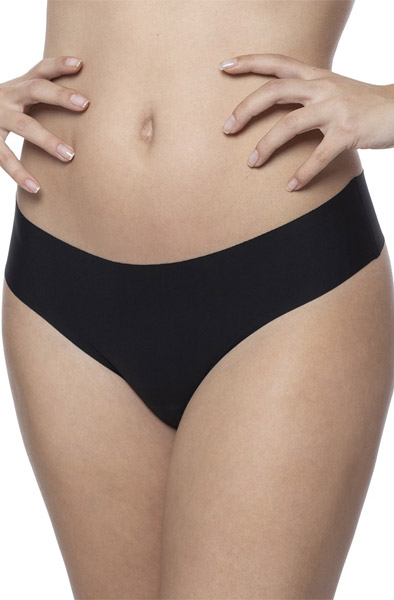 Bye Bra Unsichtbarer Tanga 2er-Pack - Nahtlose Slips 2