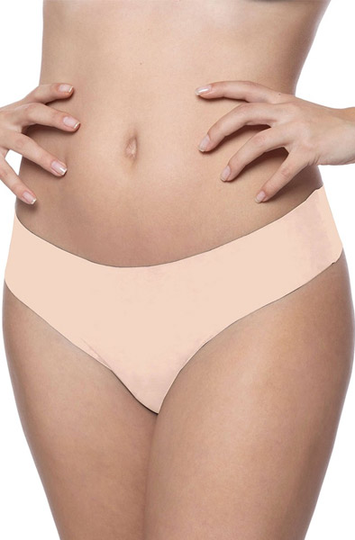 Bye Bra Unsichtbarer Tanga 2er-Pack - Nahtlose Slips 4