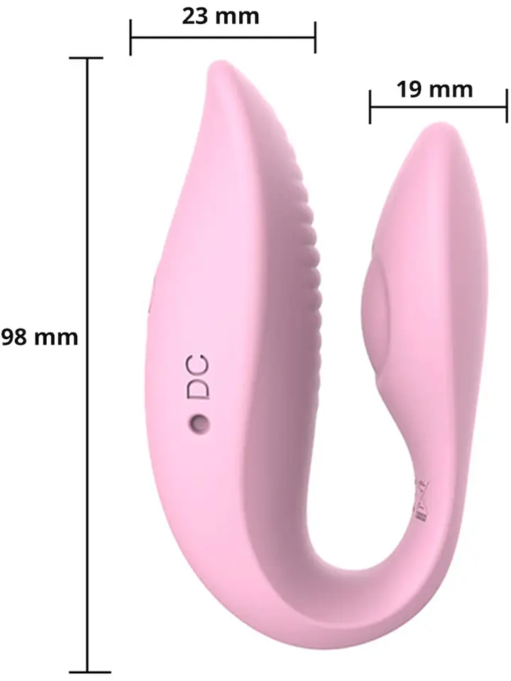 C-Typ Vibrator mit App-Steuerung - App-gesteuerter Vibrator für Paare 4