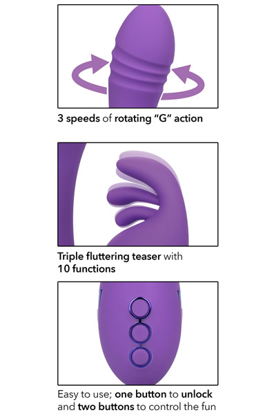 Cal Exotics West Coast Wave Rider - Rabbit-Vibrator 2