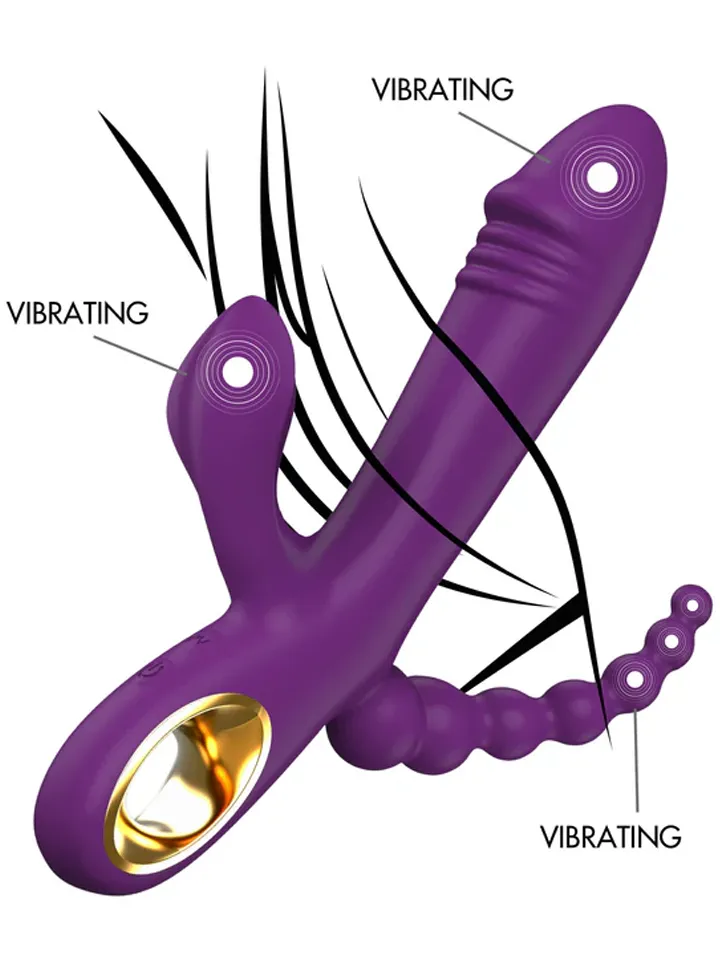 Caleona Triple Temptation - Rabbit-Vibrator 2