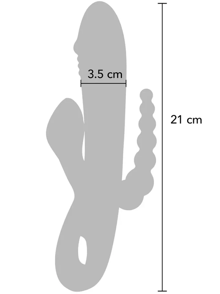 Caleona Triple Temptation - Rabbit-Vibrator 3