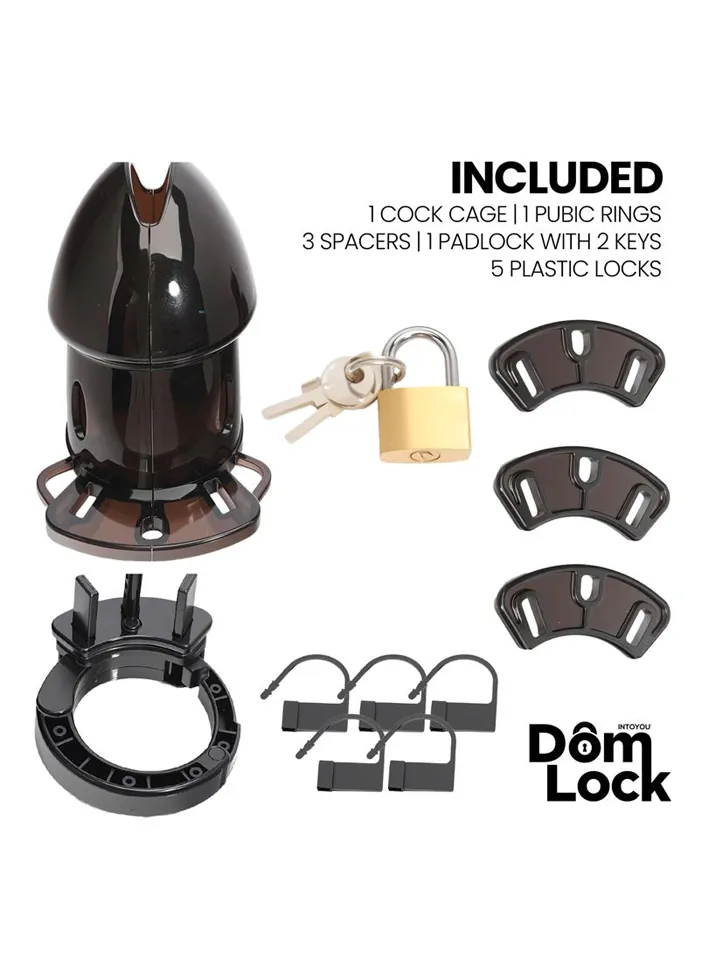 Cell Chastity Cage With Spacers - Keuschheitskäfig 3 [full]