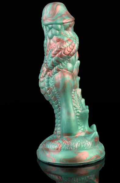 Cerberus Climax Dildo Green 20,4 cm - Drachen-Dildo 2
