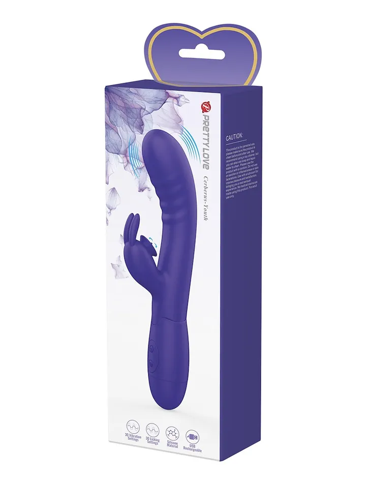 Cerberus Youth Doppel-Bunny-Vibrator - Rabbit-Vibrator 4 [full]