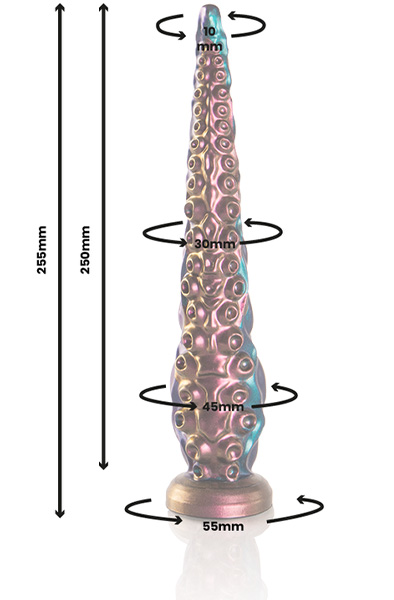 Charybdis Fine Tentacle Dildo 25,5 cm - Drachen-Dildo 3