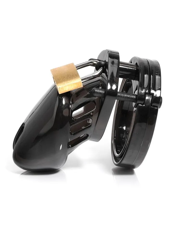 Chastity Cage Short Black - Keuschheitskäfig 2 [full]